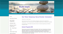 Desktop Screenshot of jaspis.at